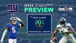 Two Minute Drill New York Giants  Seattle Seahawks Week 5 [upl. by Evars803]