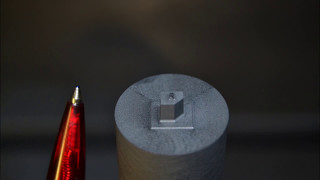 Spark Erosion EDM Graphite electrode really small [upl. by Portugal]