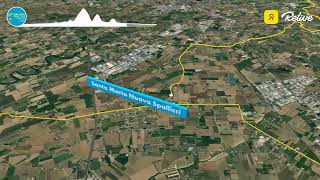 27° Granfondo Via del Sale  Course Flyby Percorso Corto [upl. by Aselehc]