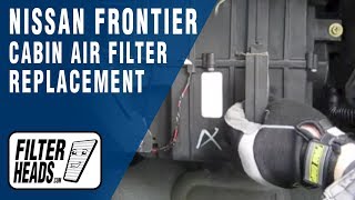 How to Replace Cabin Air Filter Nissan Frontier [upl. by Hajidahk270]