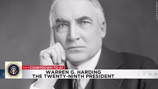 Countdown to 47 Warren G Harding the TwentyNinth President [upl. by Odyssey]