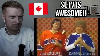 Reaction To SCTV Hockey Sketch  John Candy Darryl Sittler and Joe Flaherty Guy Lafleur [upl. by Barmen]