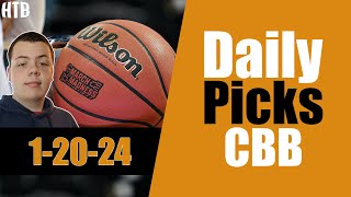 CBB Picks 12024  College Basketball Predictions and Betting Preview [upl. by Retsae]