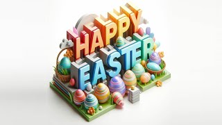 Happy Easter video with texts and images for original Easter greetings [upl. by Kaden]