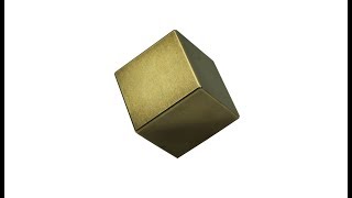 Gold Plating My Tungsten Cube [upl. by Hteb281]