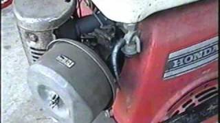 DIAGNOSIS of Vintage Honda Generator Part 1 of 4 [upl. by Reitrac]