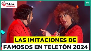 Las imitaciones de los famosos en la Teletón 2024 Rutina completa [upl. by Ellinger121]