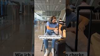 😱 Ich verliere den Reisepass am Flughafen 🤯 shorts [upl. by Rawdin957]