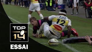 TOP 14 – La Rochelle  Stade Français  2118 Essai Levani BOTIA LAR – J20 – Saison 20152016 [upl. by Quenby]