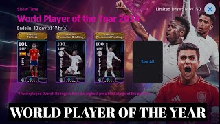 efootball 25 new update world player of the year 2024 live🔥🔥🔥 [upl. by Hepza775]