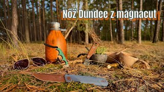 Bestechman Dundee Nôž s oceľou Magnacut pre každodenné použitie a výlety [upl. by Civ]