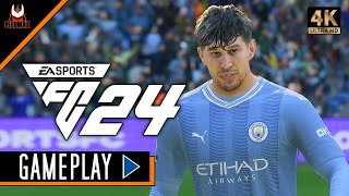 EA Sports FC 24 ⚽ Manchester City 🏴󠁧󠁢󠁥󠁮󠁧󠁿 vs Real Madrid 🇪🇦 Without Keeper Gameplay [upl. by Irrep]