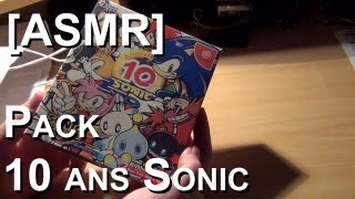 ASMR Découverte de lédition anniversaire 10 ans de Sonic JAP [upl. by Eterg]