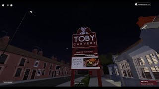 Playing Toby Carvery httpswwwrobloxcomgames88511555454289ColwickParkTobyCarvery [upl. by Ashjian]