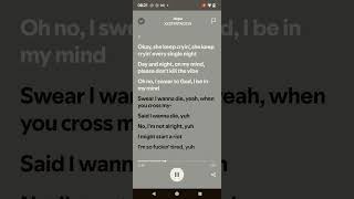 XXTENTACIONHOPE LYRICS ripx ripxxxtentaction [upl. by Cressy948]