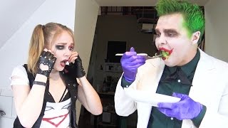 Cooking with THE JOKER amp HARLEY QUINN hilarious parody [upl. by Lecram]