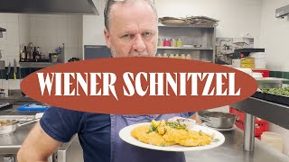 🇦🇹 Sepp is cooking the best Wiener Schnitzel [upl. by Nylkcaj]