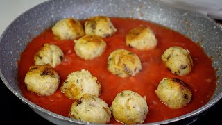 SONO LA FINE DEL MONDO POLPETTE DI MELANZANE AL SUGO ricetta Facile eggplants bolls [upl. by Idou]