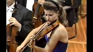 Beethoven Violin Concerto2mov 34 Seiji Ozawaamp AnneSophie Mutter Boston symphony orchestra [upl. by Ydnak]