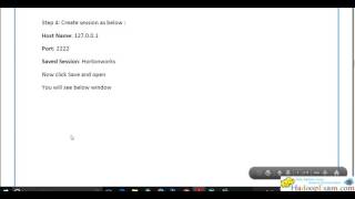 HDPCD  Connecting Hortonworks Sandbox Using Putty [upl. by Lorusso]