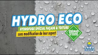 Imperméabilisant hydrofuge extérieur imperméabiliser façade mur toiture sans solvant HYDRO ECO [upl. by Ahsanat376]