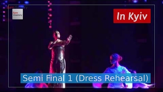 Jamala  1944  Eurovision Song Contest 2017  Interval Act Semi Final 1 Dress Rehearsal Live [upl. by Marillin257]