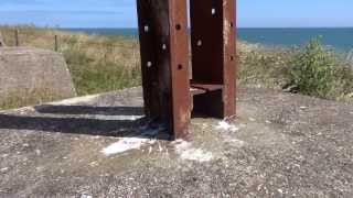 Coastal WW2 quotRemote Reservequot Transmitter Mast Remains  Isle Of Wight [upl. by Akehsal40]