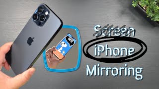 New iPhone Mirroring Feature A Must Try [upl. by Medeah]