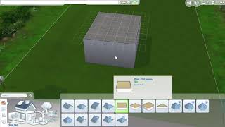 Flat Roofs in the Sims 4 NO MODS [upl. by Yelnats]