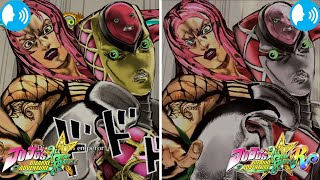 Diavolos Old Voice VS New Voice ComparisonJoJos Bizarre Adventure All Star Battle R [upl. by Rice]