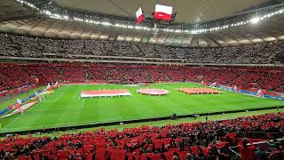 Hymn Polski  PGE Narodowy Polska vs Albania 27032023 [upl. by Assiar]