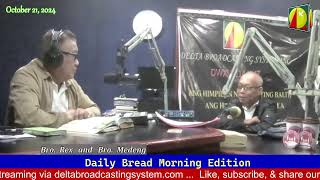 DWXI 1314 AM Live Streaming Monday  October 21 2024 dailybreadmorningedition [upl. by Llemert]