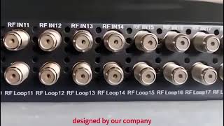 Tuner to RF Modulator Transmodulator 16 24 FTA DVBS2TCISDBATSC convert Modulator [upl. by Joelie585]