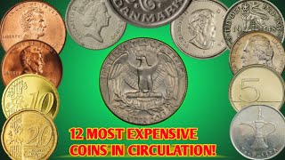 Top 12 Ultra Most Expensive amp Rare CoinsThats Coins Make You Rich Over Night [upl. by Wesa]