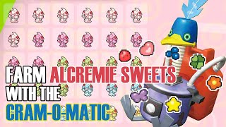 How to efficiently farm for Alcremie Sweets with the Cramomatic in Pokémon Sword and Shield [upl. by Fonseca]