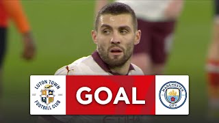 GOAL  Mateo Kovacic  Luton Town 26 Manchester City  Fifth Round  Emirates FA Cup 202324 [upl. by Ydde]