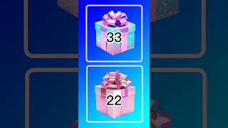 Choose your Gift box 33 vs 22 gift box for you giftbox trending ytshort [upl. by Gwenette]