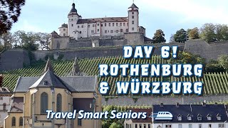 Day 6  Exploring Wurzburg And Rothenburg On An Epic Viking River Cruise [upl. by Nollad]