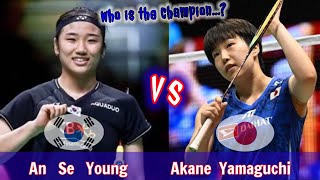 Badminton Akane Yamaguchi JPN vs KOR An Se Young Womens Singles French Open [upl. by Ally]