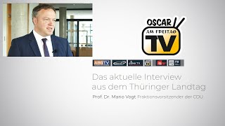 Das aktuelle Interview aus dem Thüringer LandtagHeute mit Prof Dr Mario Voigt CDU [upl. by Hamid204]