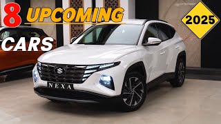 2025 में LAUNCH होने वाली 8 UPCOMING CARS IN INDIA New 8 Cars 2025 [upl. by Ezechiel605]