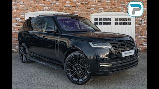 202272 RANGE ROVER LWB 7 SEAT D350 AUTOBIOGRAPHY 30 IN SV LIGURIAN BLACK WALKAROUND amp INTERIOR [upl. by Yanal]