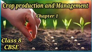 crop production and management  Class 8  CBSE  chapter 1 [upl. by Reedy]