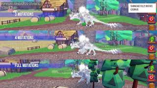 The GROWING stages of NEW Solstice Dragon  Casirius  Fully mutate  Dragon Adventures Roblox [upl. by Rowe527]