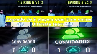 ✅ FIFA 22⚽ 👉 TUTORIAL 👈 DE COMO JOGAR DE 2 OU 4 PLAYERS NO ULTIMATE TEAM COM O SEU TIME ONLINE 😉 [upl. by Larissa494]