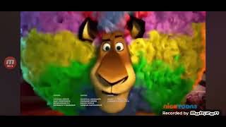 Madagascar 3 Ending Credits Nickelodeon [upl. by Nolyaj]