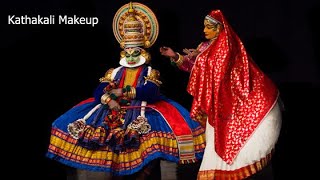 kathakali makeup video part 4 [upl. by Ainslie]