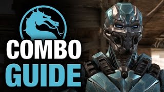 CYBER SUBZERO COMBO GUIDE Triborg  Easy to Advanced  Mortal Kombat X HD 60fps [upl. by Mcgaw]