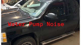 54 2009 Chevy Silverado water pump noise ￼ [upl. by Tisman]