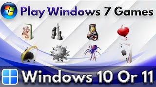 How To Get or install Windows 7 Games in Windows 10  11 or windows 8 PC [upl. by Tevlev]